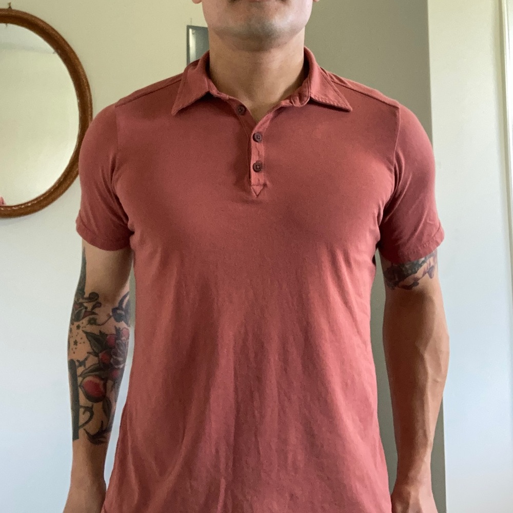 Organic cotton polo